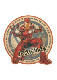 Autocollant Style Travel Sticker - Marvel Iron Man